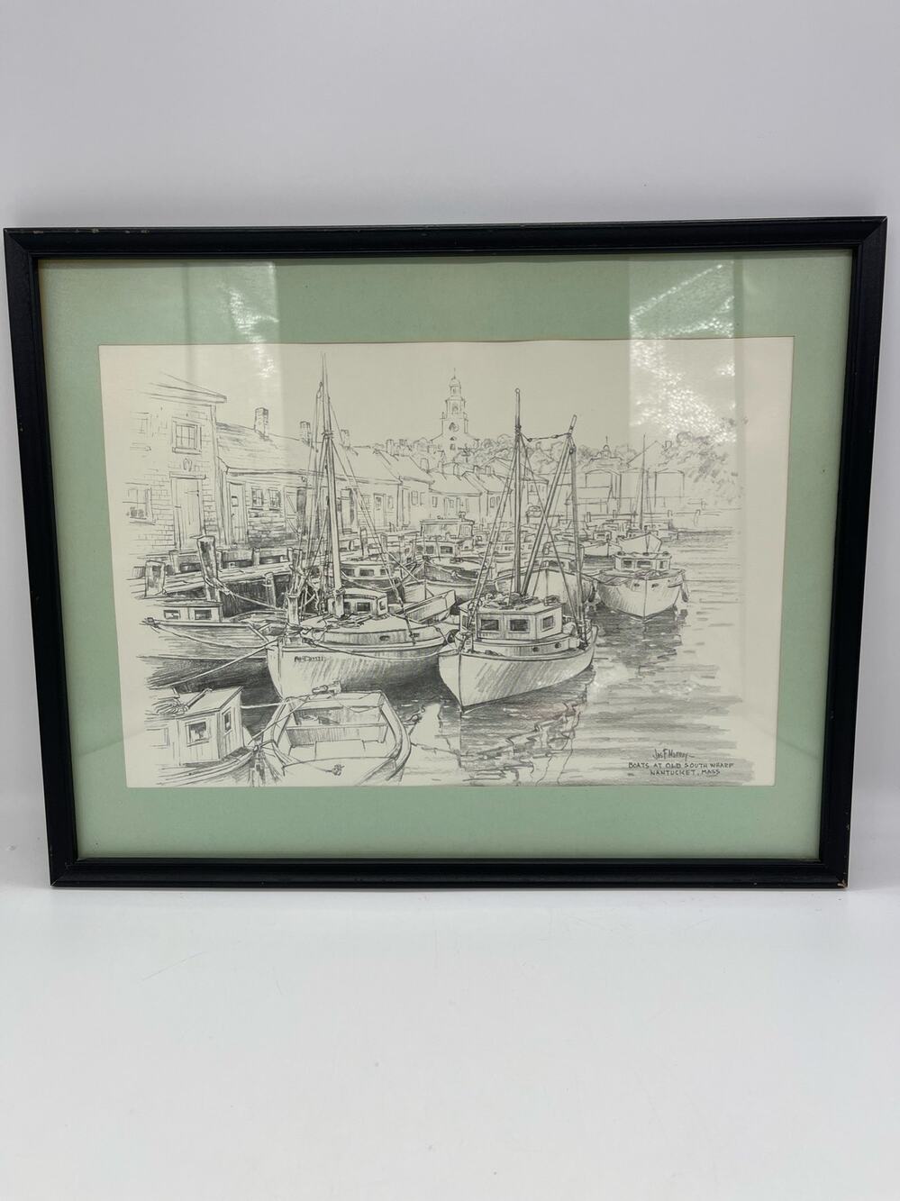 Jas F Murray Boats at Old South Wharf Nantucket Massachusetts